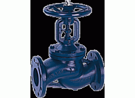 Cast iron and nodular cast iron streamlined flow valves outside screw PN 16-25 (Mival)